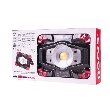 LAMPA WARSZTATOWA COB LED, 20W, 2100 lm OK-03-3007 ROOKS