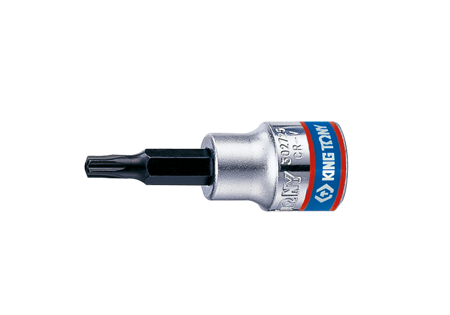 NASADKA  3/8''  Z  KOŃCÓWKĄ  TORX  Z  OTWOREM  T10 x 50mm