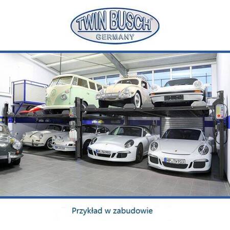 Podnośnik Czterokolumnowy podwójny do Parkowania TW 436P-D2-G GREY – Line