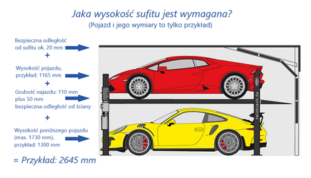 Podnośnik Czterokolumnowy podwójny do Parkowania TW 436P-D2-G GREY – Line