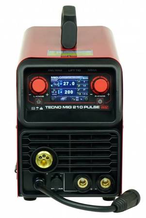 TECNO MIG 210 PULSE LCD MIG/TIG/MMA SYNERGIC ALU