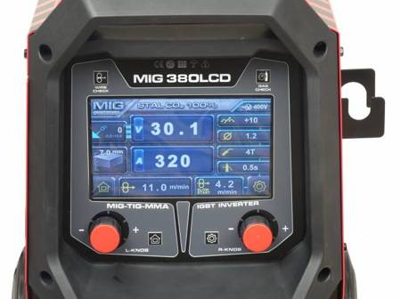 TECNO MIG 380 LCD SYNERGIC