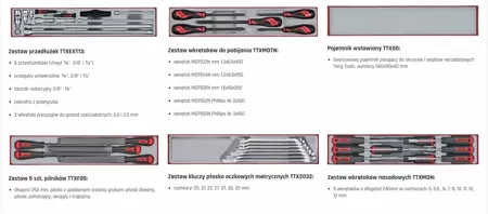 Wózek warsztatowy szafka Tengtools 546 narzędzi