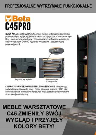 ZESTAW MEBLI WARSZTATOWYCH BETA C45PRO