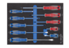 ZESTAW WKRĘTAKÓW  10 cz. KRZYŻAK + PŁASKIE, WKŁAD Z PIANKI, DO WÓZKA